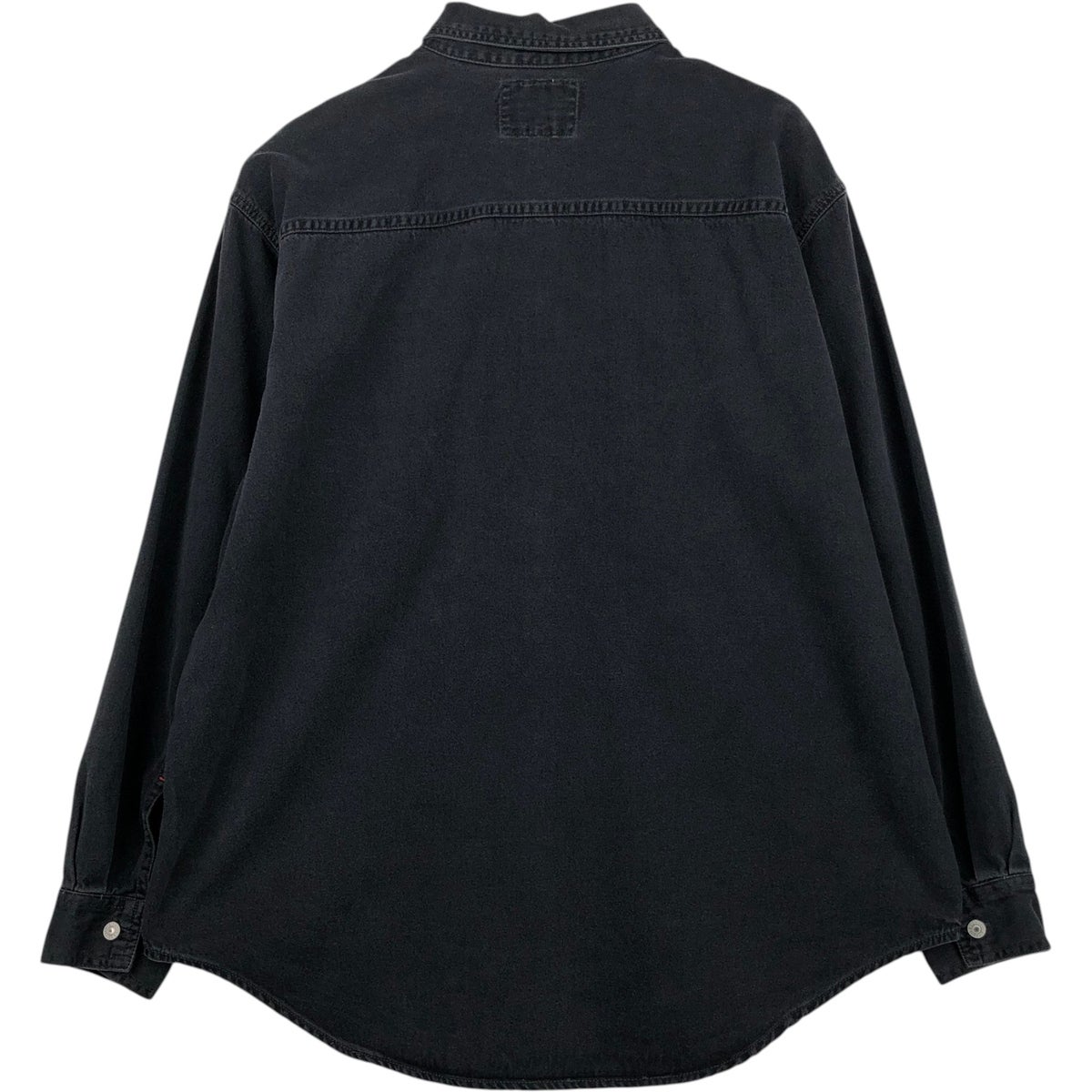 LEVI'S RED TAB 90s製 ブラック デニムシャツ XXL 古着 古着 90年代 リーバイス Levis RED TAB 長袖 ブラックデニムシャツ