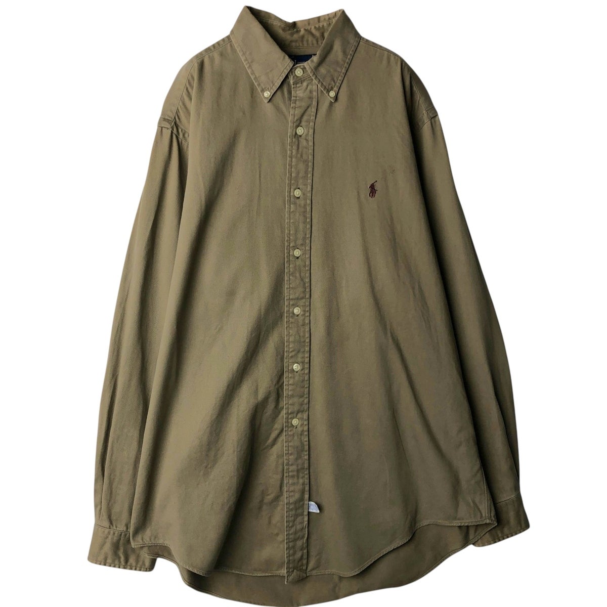 古着 ラルフローレン Ralph Lauren 長袖 ボタンダウンシャツ メンズL
