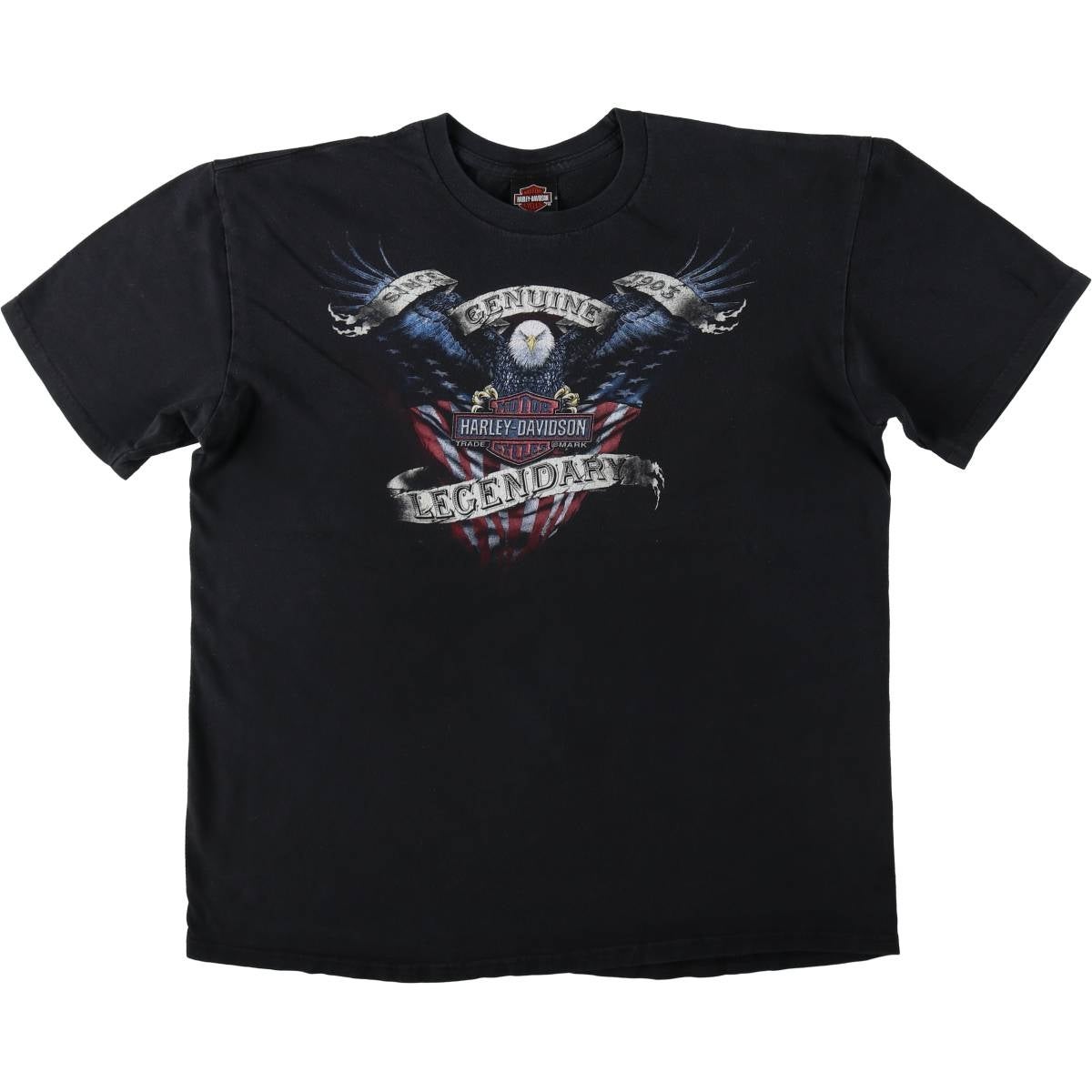 古着 ハーレーダビッドソン Harley-Davidson 蛇柄 パイソン柄 モーター