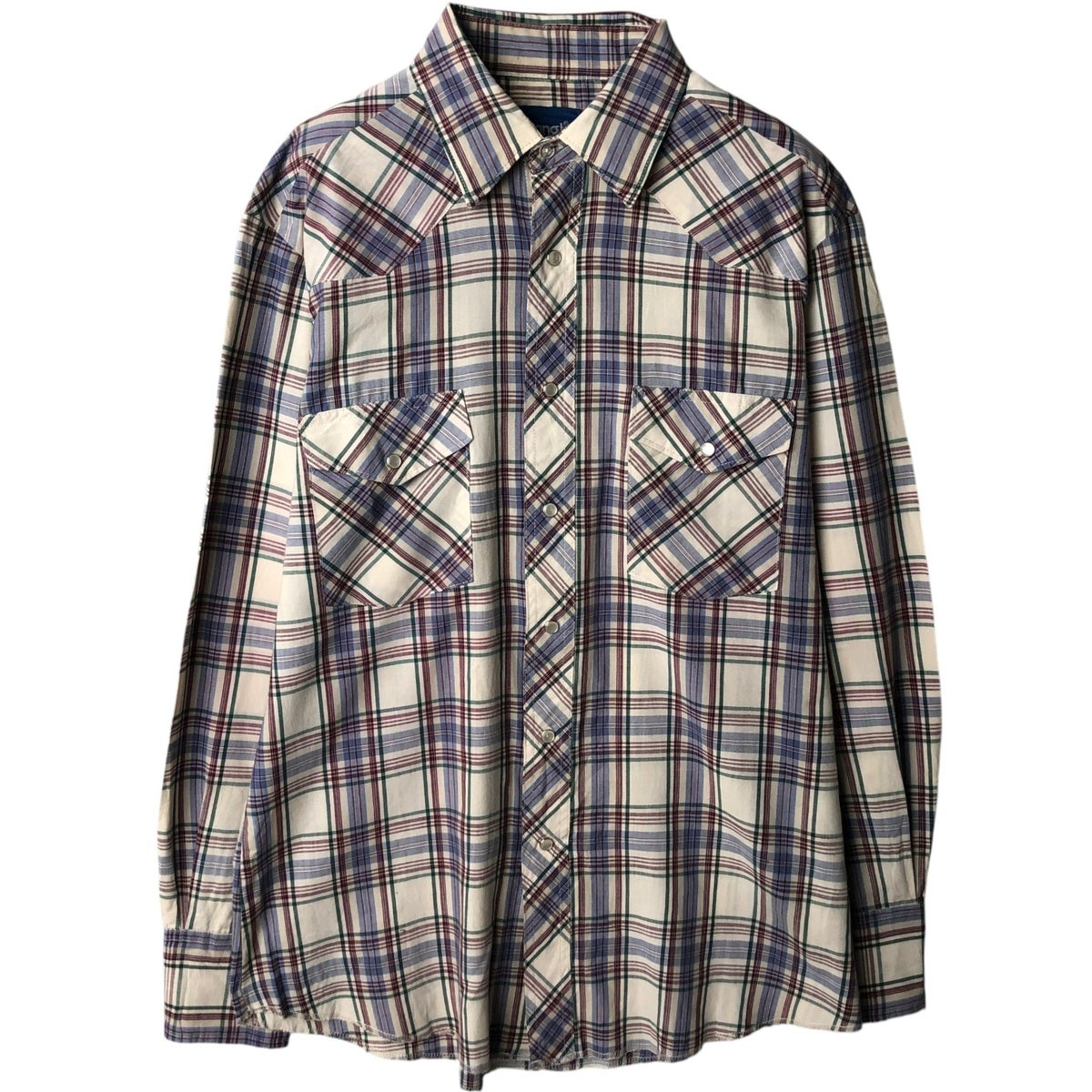 古着 90年代 ラングラー Wrangler WESTERN SHIRTS ストライプ柄 半袖 ウエスタンシャツ メンズL相当 ヴィンテージ /eaa571354 古着 90年代 ラングラー Wrangler WESTERN SHIRTS ストライプ柄 半袖