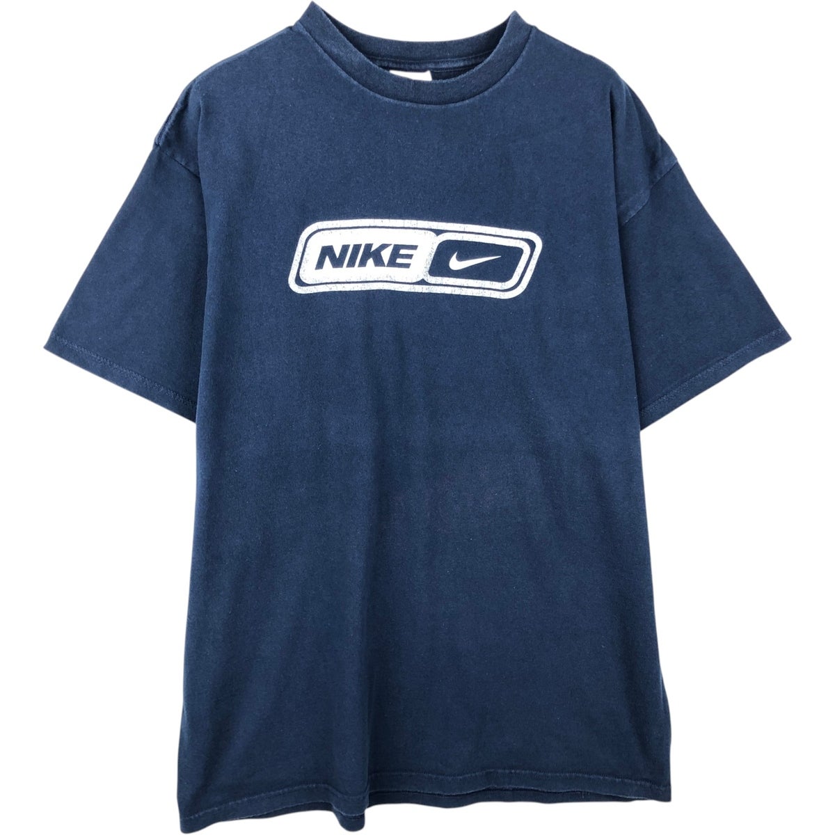 古着 90年代～ ナイキ NIKE Vネック ワンポイントロゴTシャツ USA製