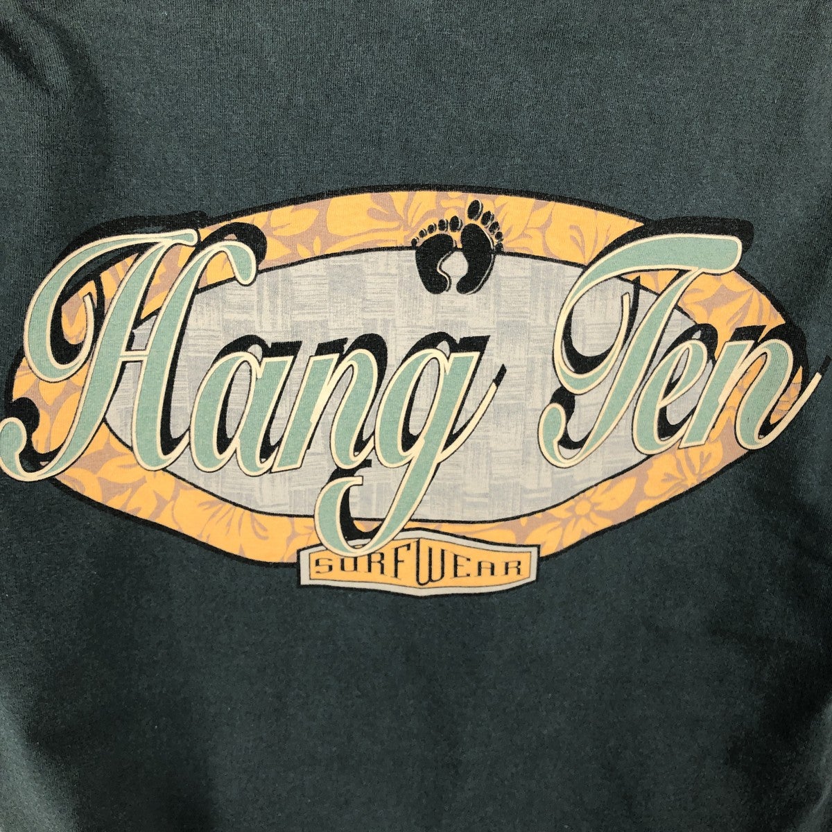 古着 80～90年代 HANG TEN バックロゴ サーフ スケートTシャツ USA製