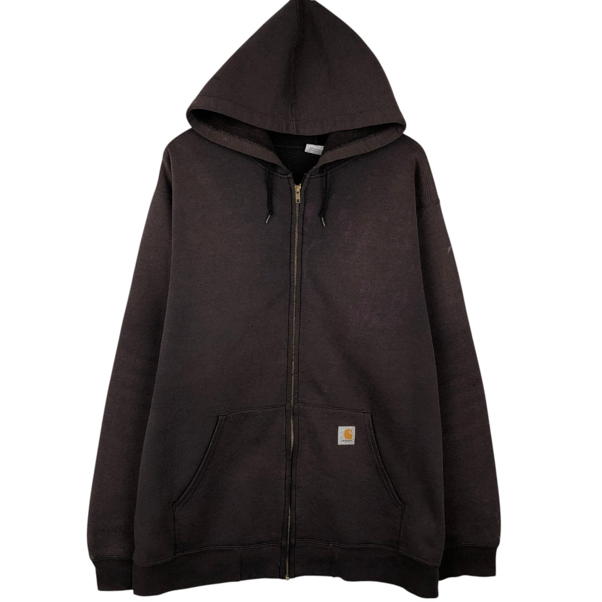 古着 カーハート Carhartt スウェットフルジップパーカー メンズXL相当
