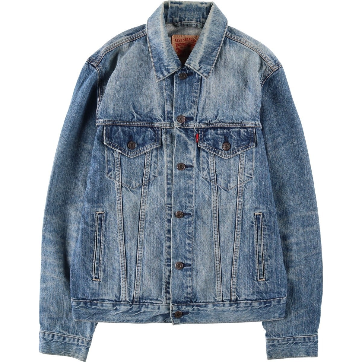 古着 リーバイス Levis デニムジャケット Gジャン メンズXL相当
