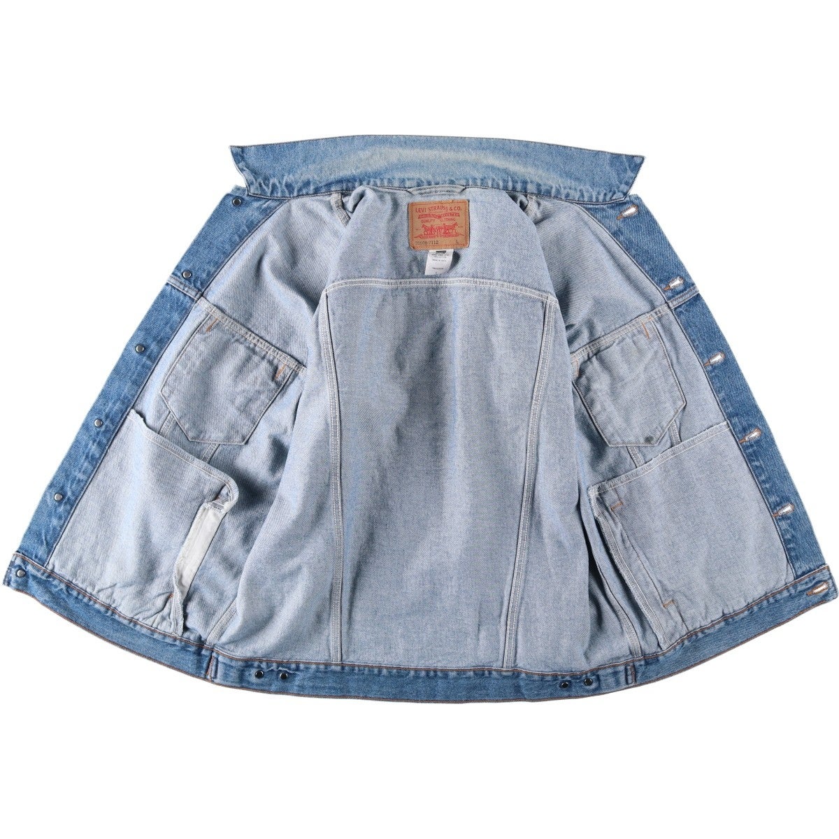 古着 00年代 リーバイス Levis 70508-7112 デニムジャケット Gジャン