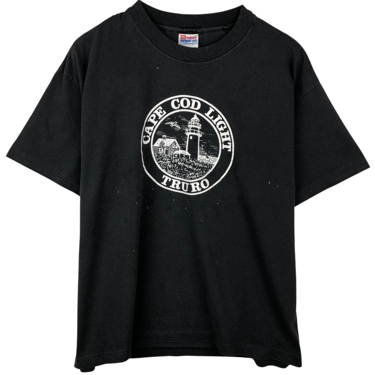 古着 90年代 ヘインズ Hanes HEAVYWEIGHT 50/50 プリントTシャツ USA製