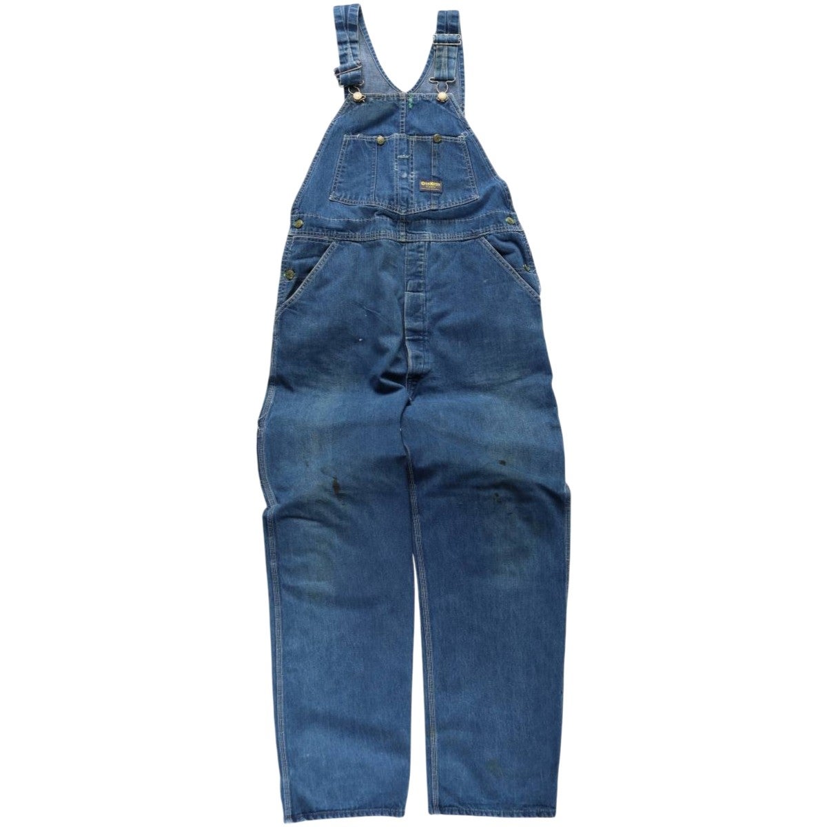 古着 70年代 オシュコシュ Osh kosh デニムオーバーオール メンズw39