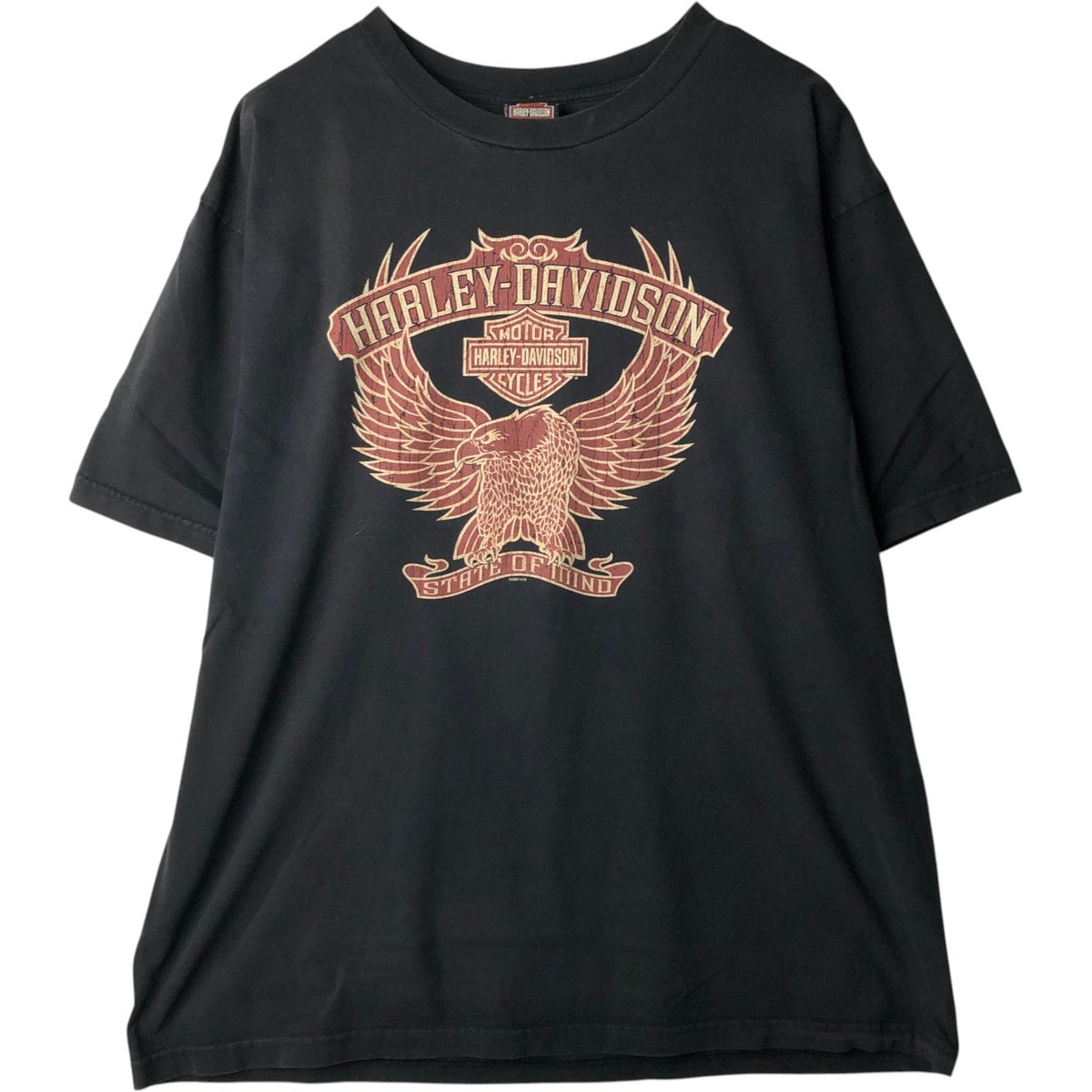 古着 00年代 ハーレーダビッドソン Harley-Davidson 鷲柄 イーグル柄