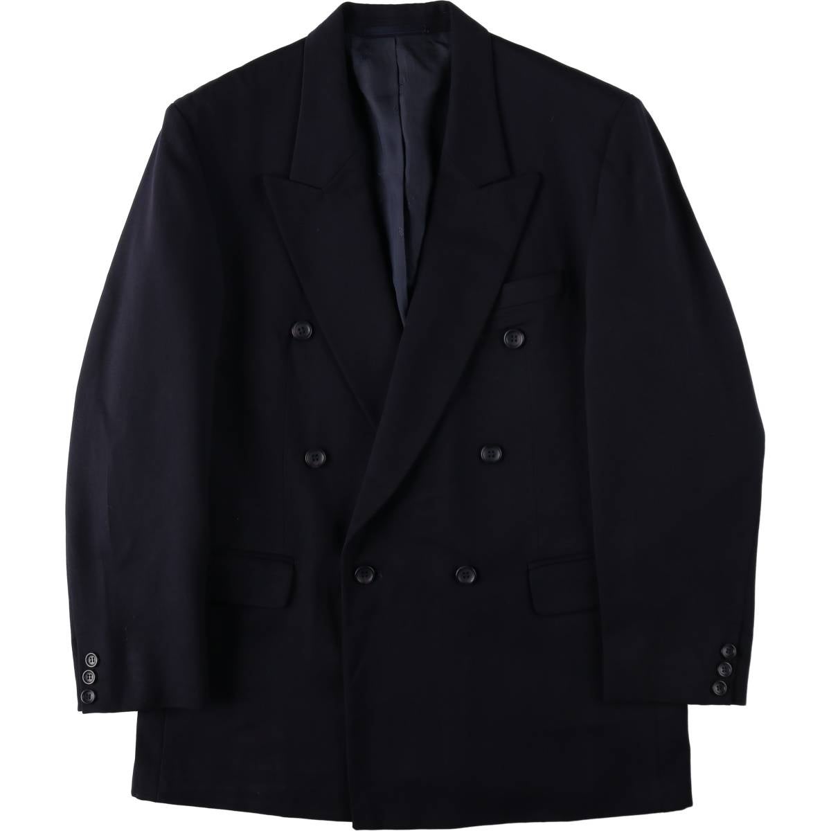 古着 イヴサンローラン Yves Saint Laurent ピークドラペル ダブル