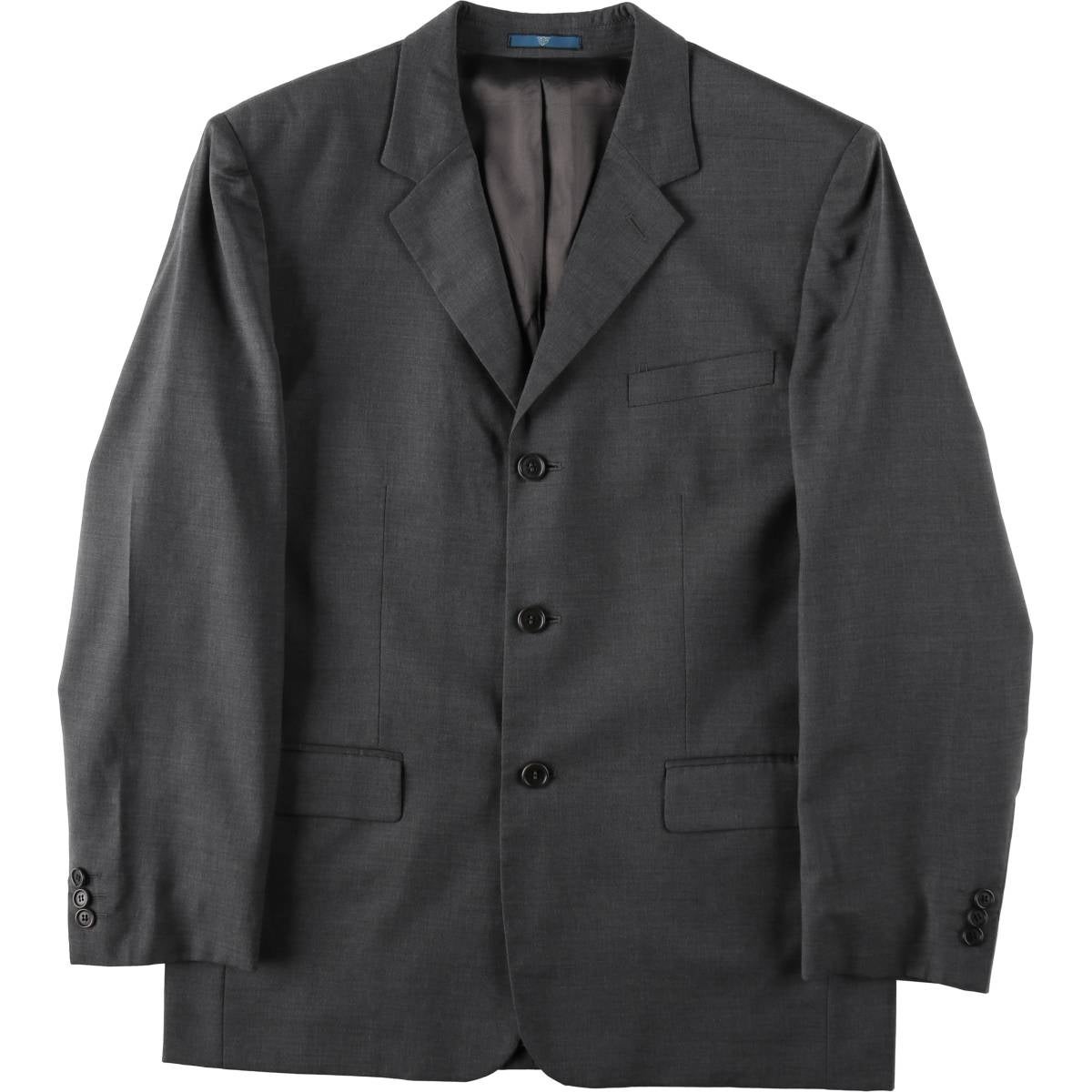古着 Donna Karan ウールテーラードジャケット イタリア製 メンズXL