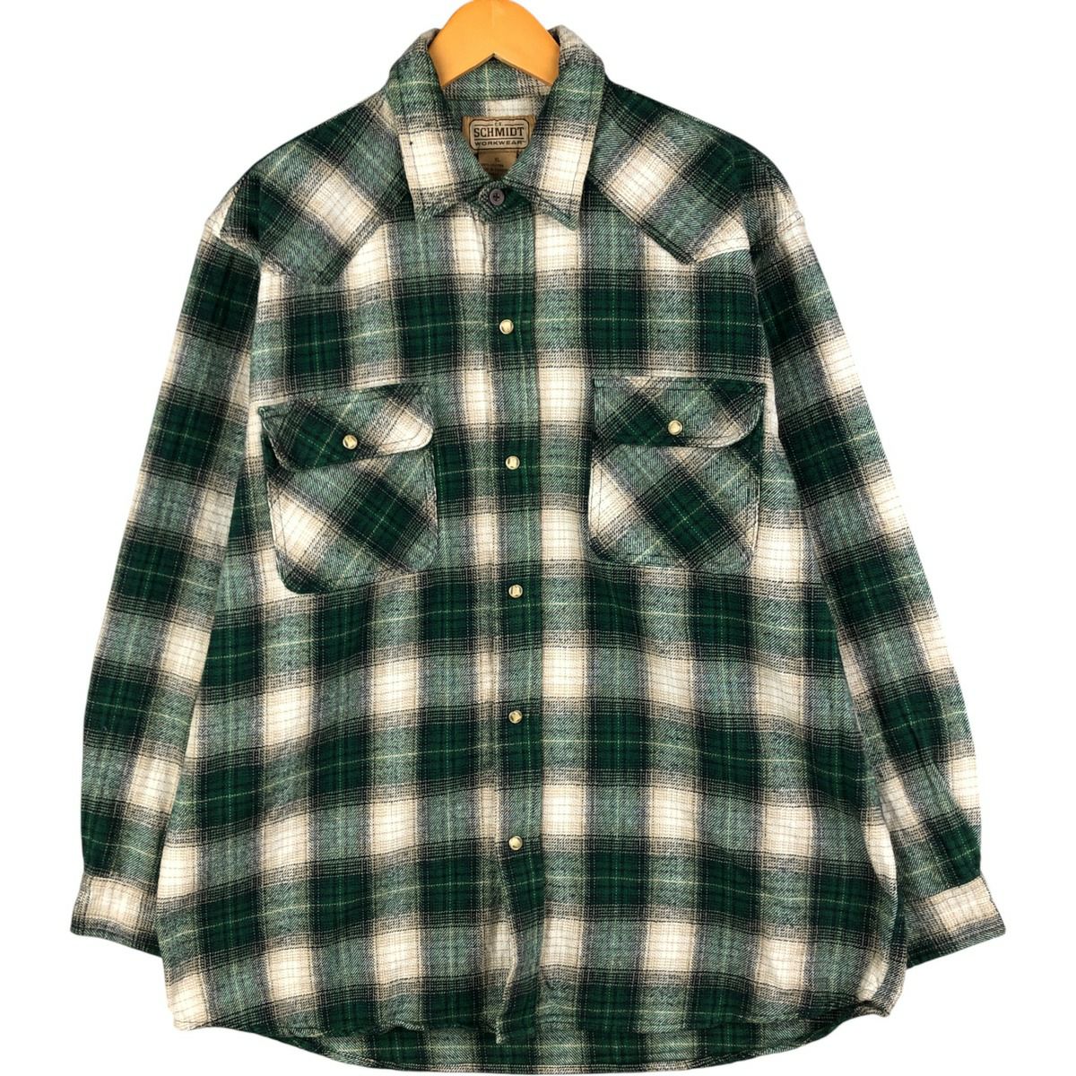 古着 ペンドルトン PENDLETON MASON オンブレチェック 長袖 フランネル