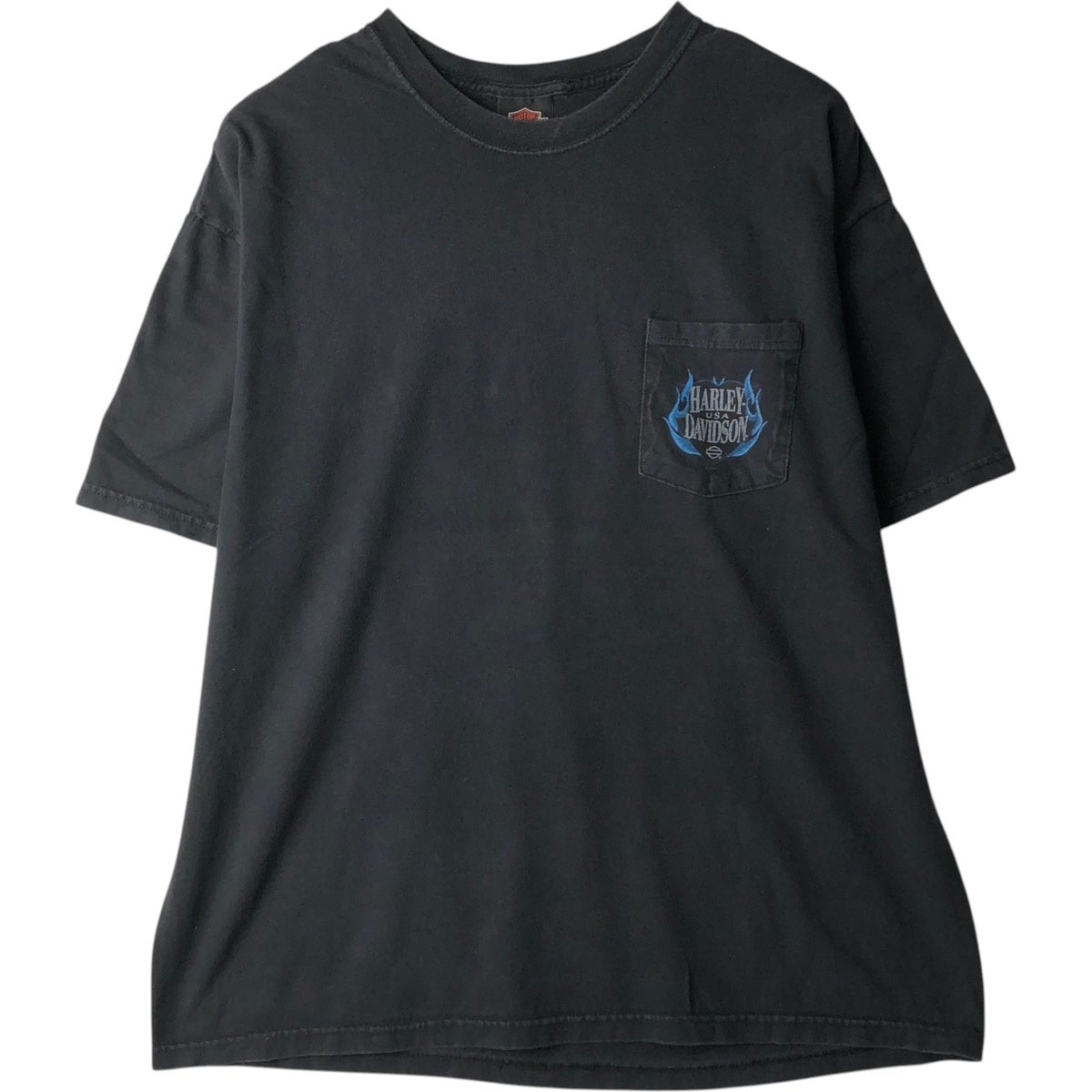 古着 ハーレーダビッドソン Harley-Davidson チェッカーフラッグ