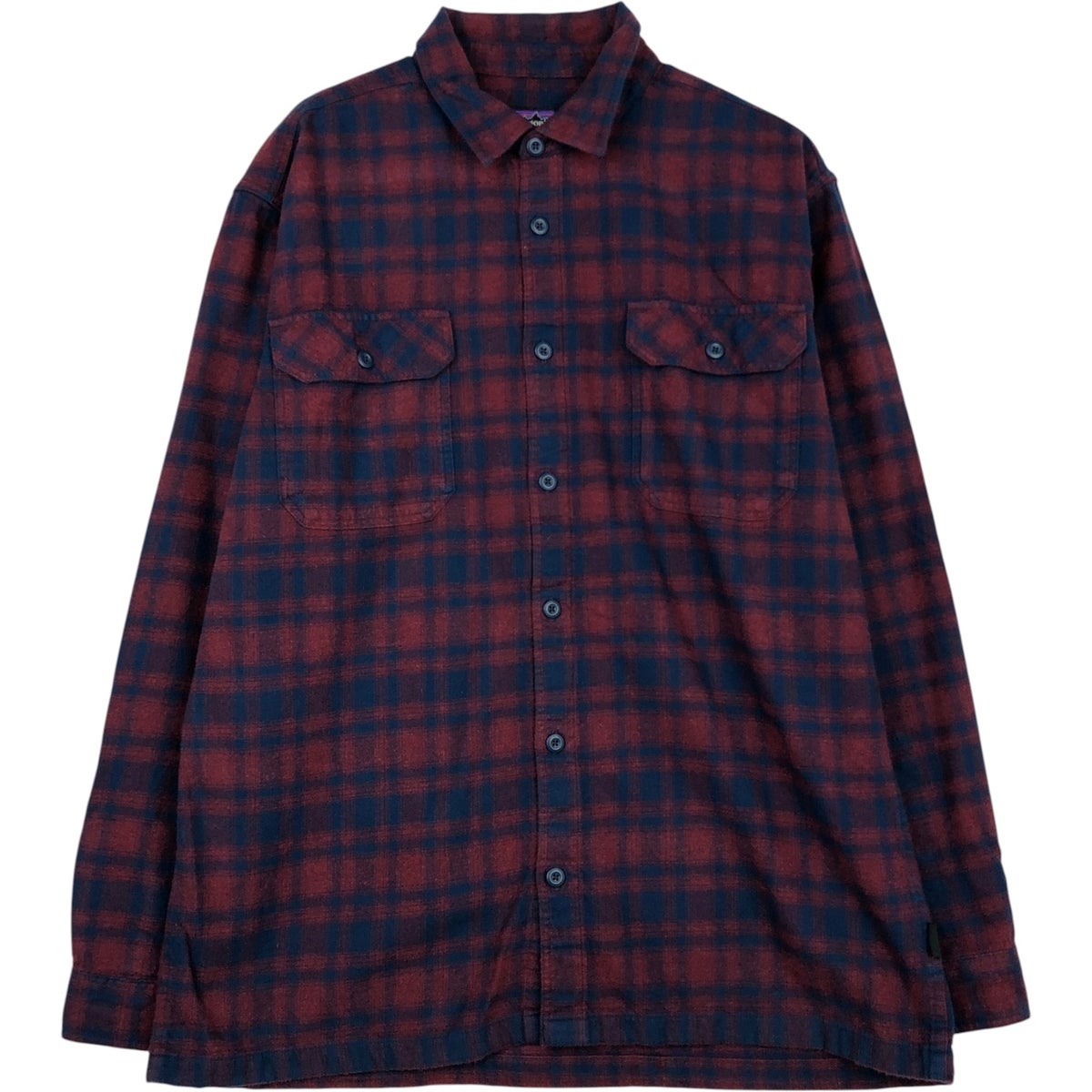 14FA Patagonia オンブレチェック シャツ オーガニックコットン 古着 パタゴニア Patagonia ORGANIC COTTON オーガニックコットン