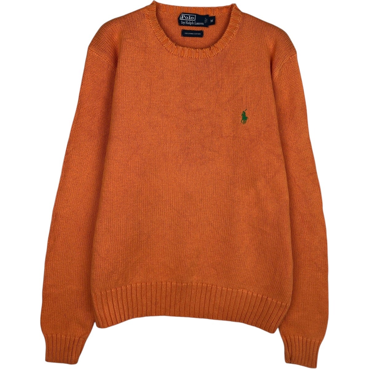 ラルフローレン ピマコットン ニット 古着 ラルフローレン Ralph Lauren POLO by Ralph Lauren ピマコットン