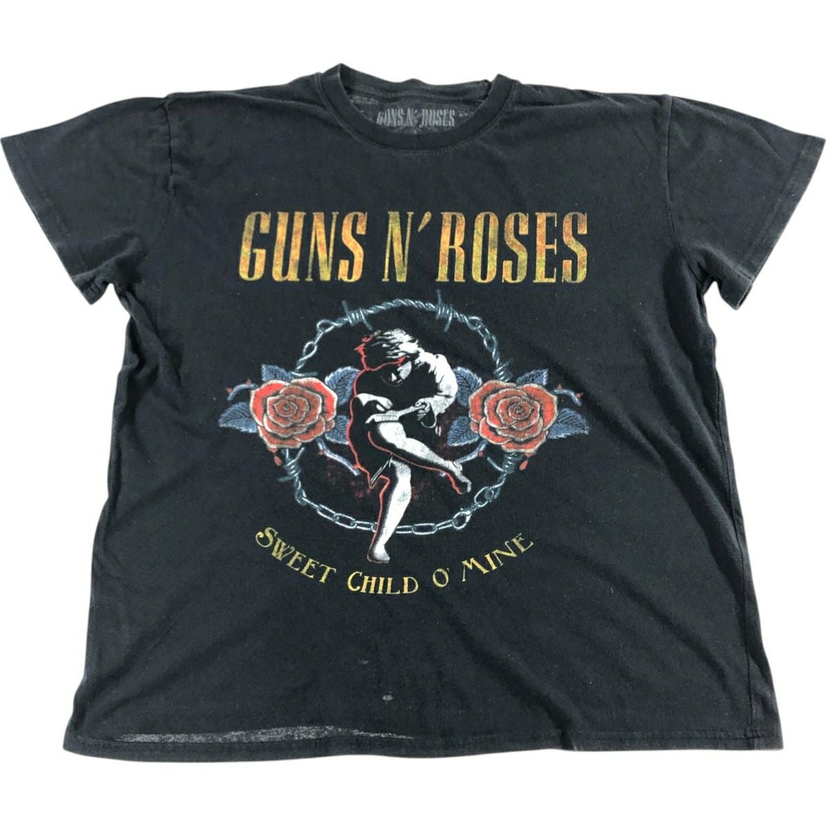 古着 Guns N Roses ガンズアンドローゼズ バンドTシャツ バンT メンズ