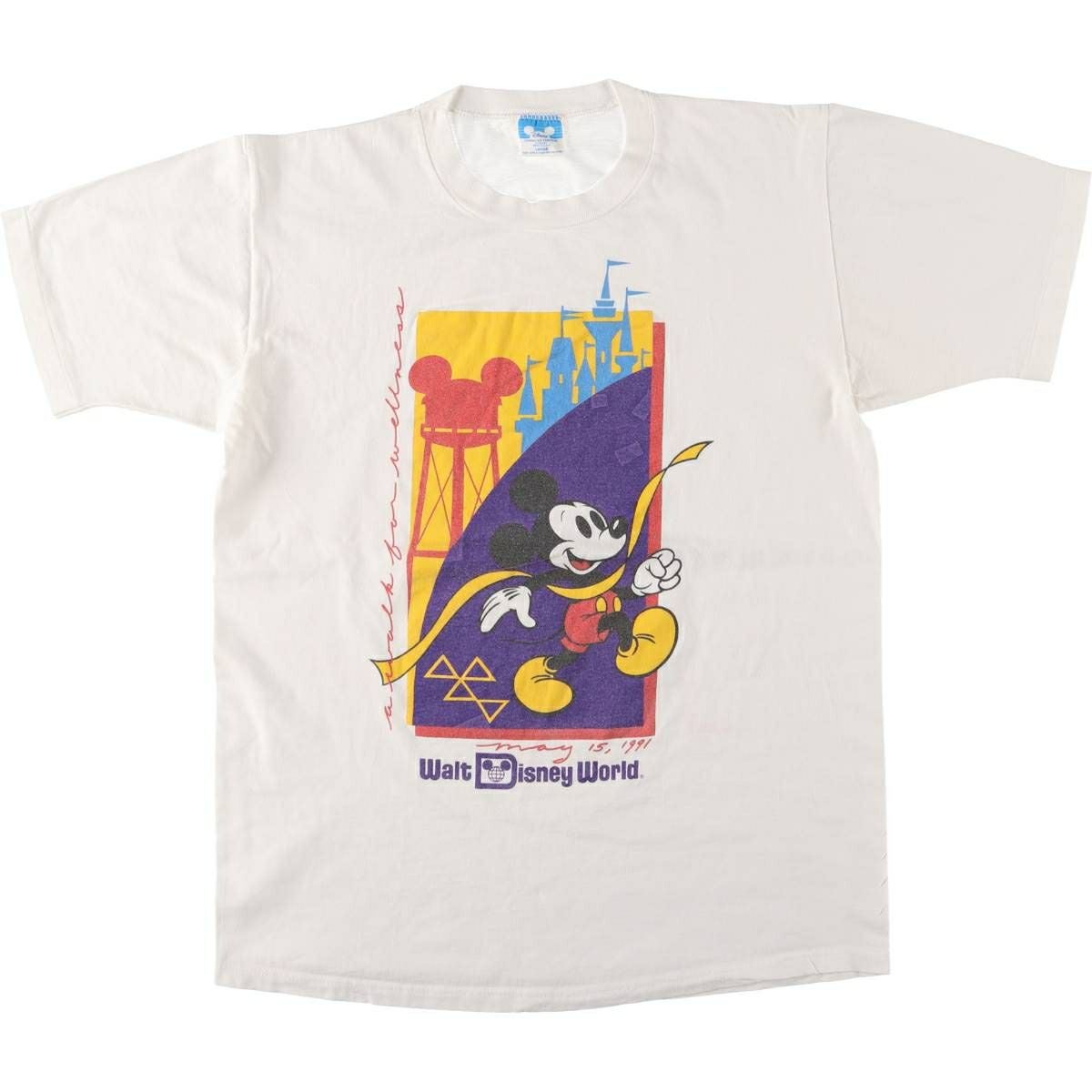 古着 90年代 MICKEY UNLIMITED MICKEY MOUSE ミッキーマウス 大判