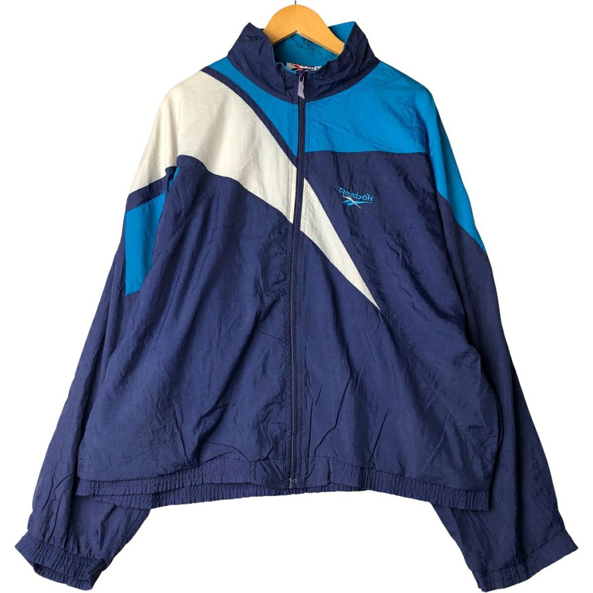 古着 90年代 リーボック Reebok ナイロンジャケット メンズXL相当