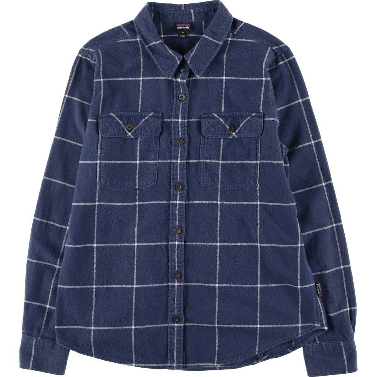 古着 パタゴニア Patagonia ORGANIC COTTON オーガニックコットン 53235FA17 チェック柄 長袖 ライトネルシャツ レディースM相当/eaa592868 古着 パタゴニア Patagonia ORGANIC COTTON オーガニックコットン