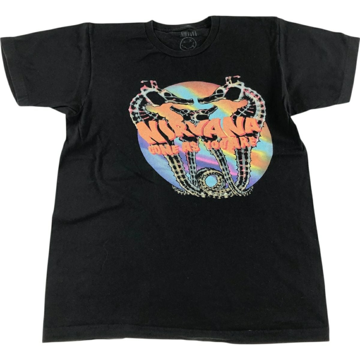 古着 NIRVANA ニルヴァーナ バンドTシャツ バンT メンズM相当