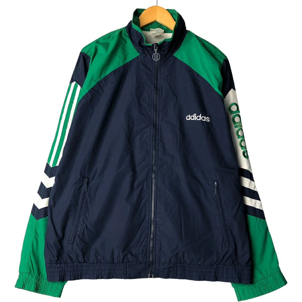 古着 90年代 アディダス adidas ウインドブレーカー メンズL相当