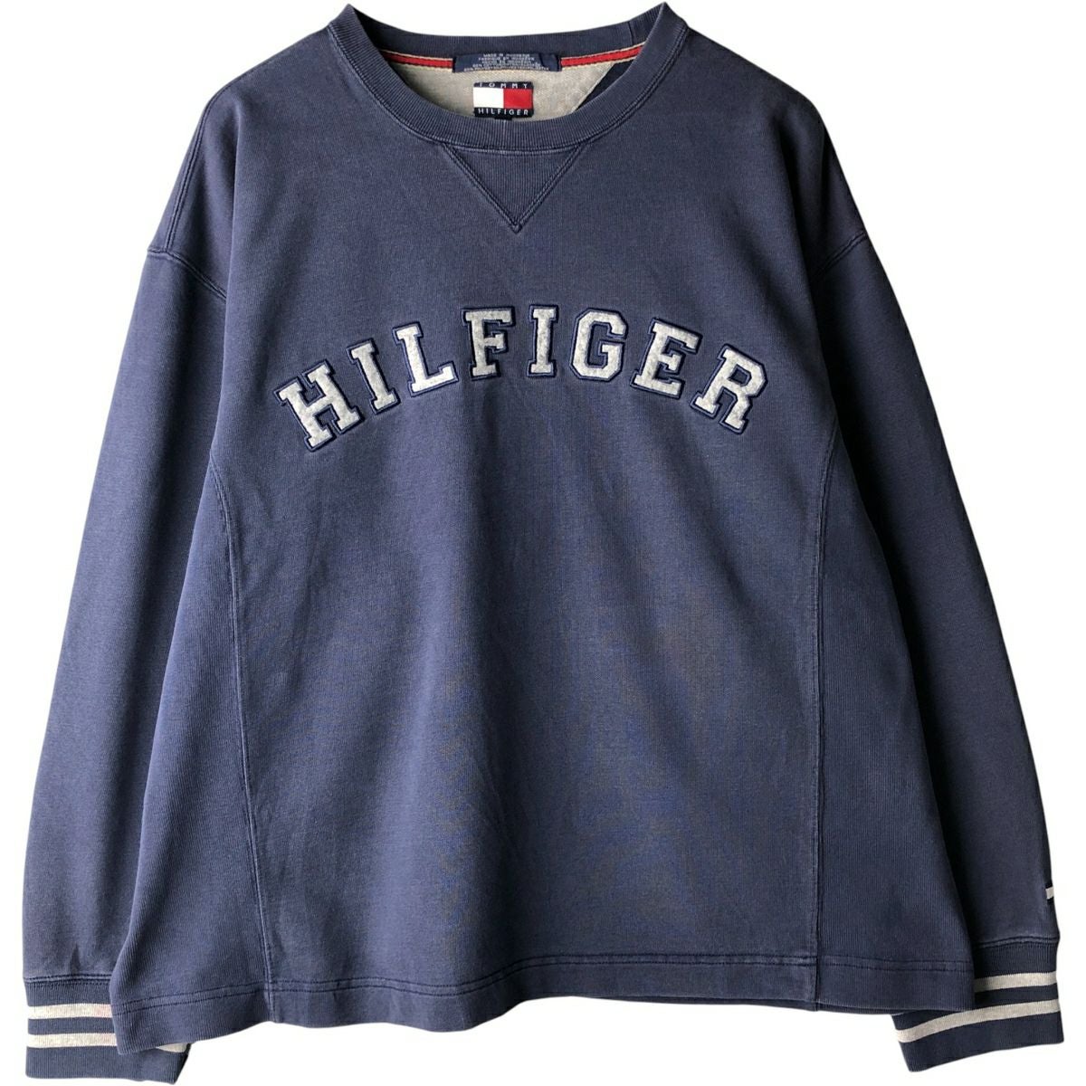 古着 トミーヒルフィガー TOMMY HILFIGER ロゴスウェットシャツ