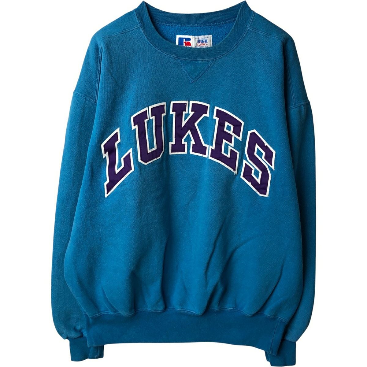 古着 90年代 ラッセル Russell HIGH COTTON カレッジスウェットシャツ
