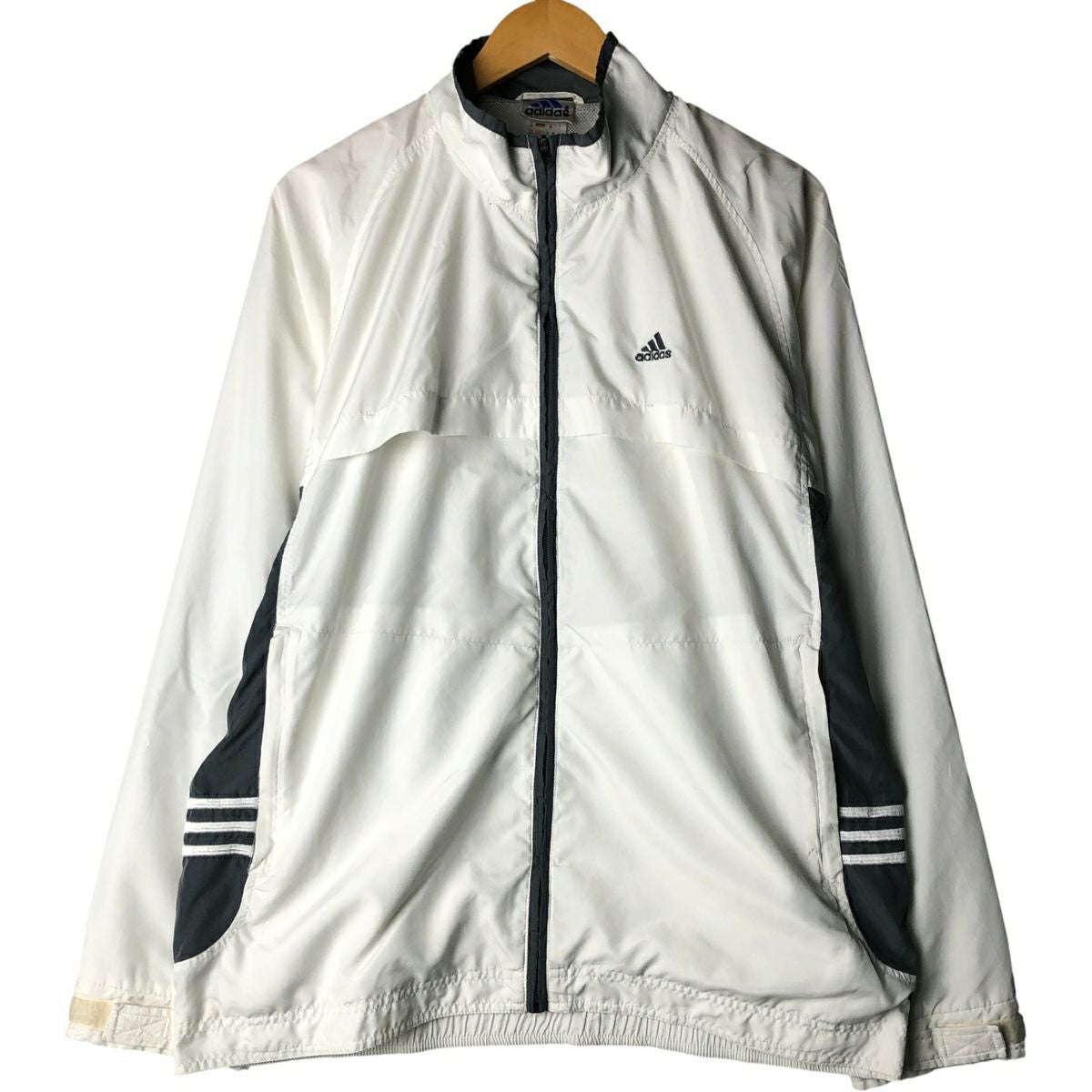 古着 00年代 アディダス adidas ウインドブレーカー メンズXL相当