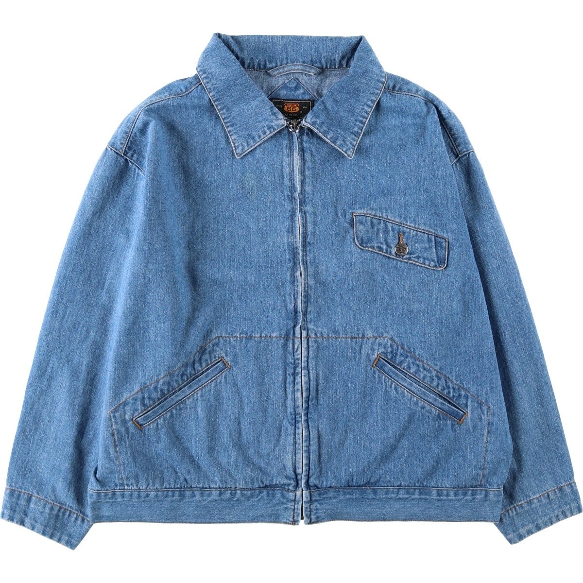 古着 90年代 カールカナイ Karl Kani デニムベスト メンズS相当
