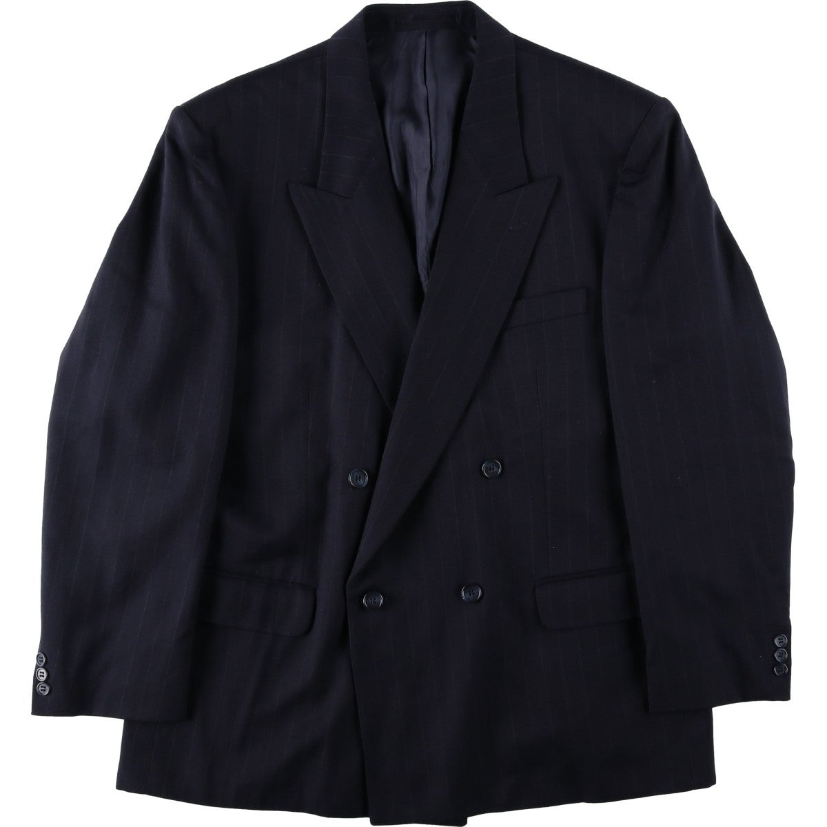 古着 イヴサンローラン Yves Saint Laurent ピークドラペル ダブル