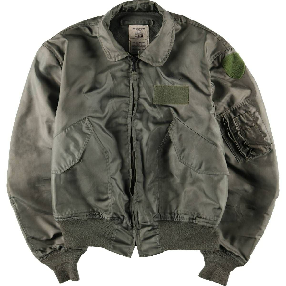 古着 米軍実品 CWU-36P ミリタリー フライトジャケット USA製 LARGE(42
