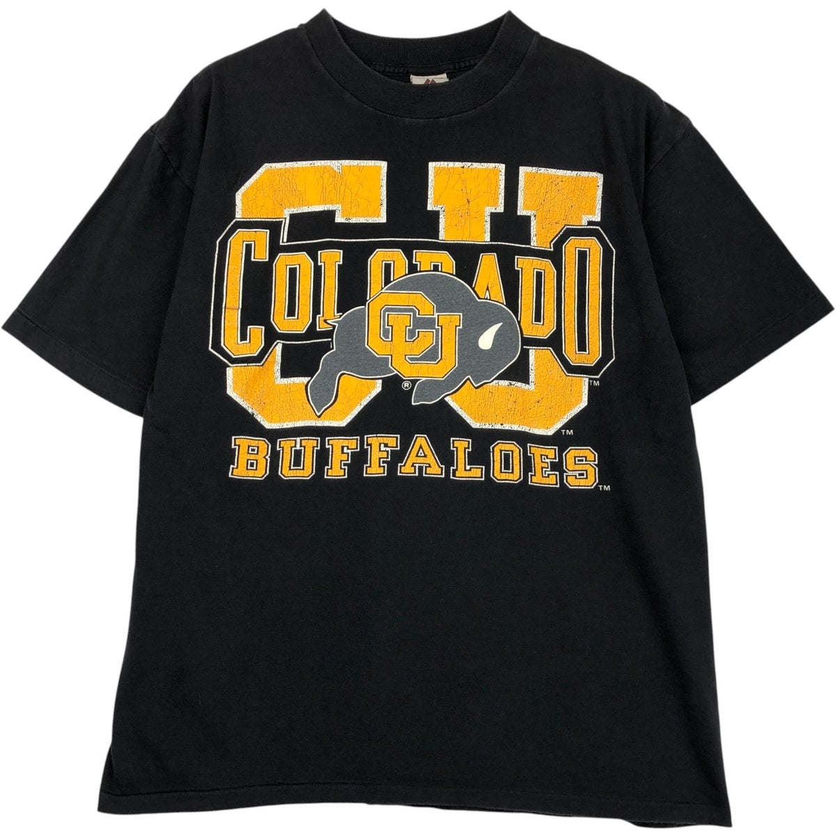 古着 80年代 DG SPORTSWEAR カレッジ リンガーTシャツ USA製 メンズL