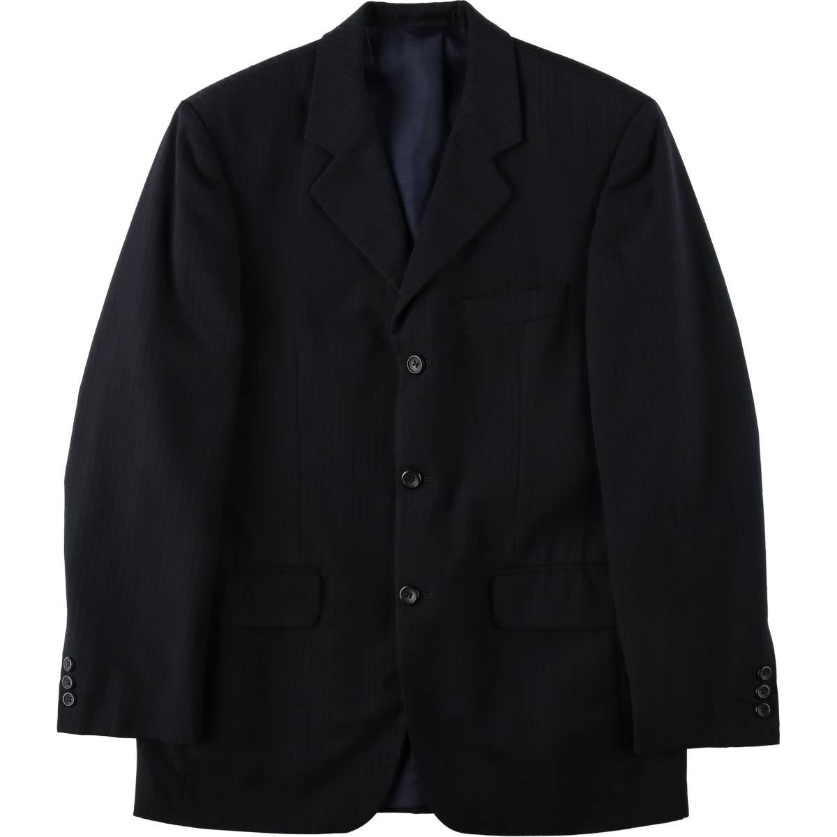 古着 エルメネジルドゼニア Ermenegildo Zegna ストライプ柄 ウール