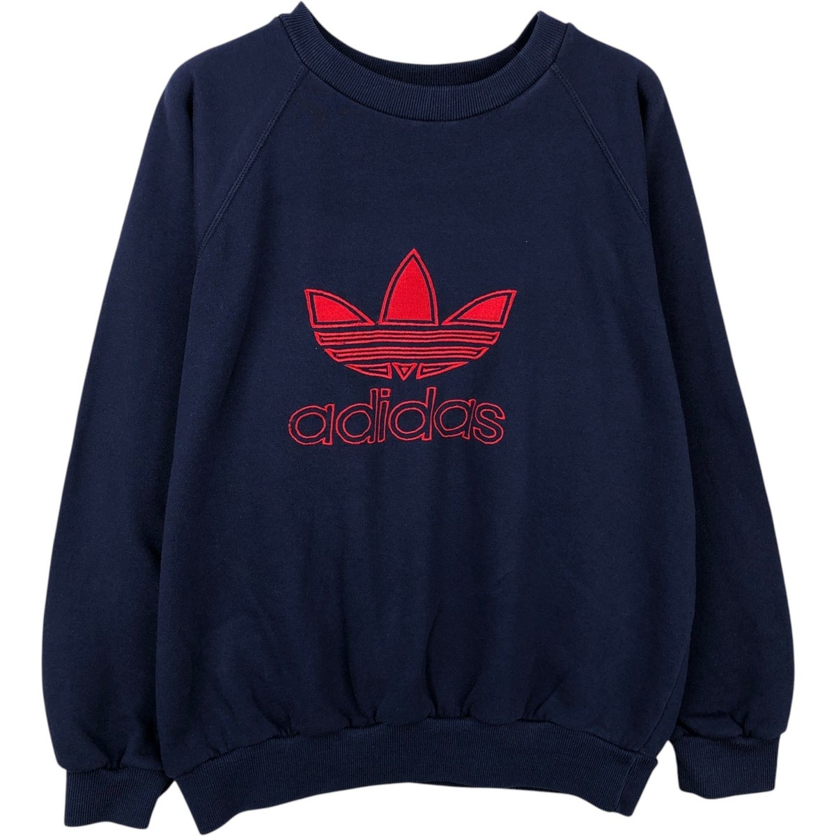 古着 80～90年代 アディダス adidas トレフォイルロゴ ロゴスウェット