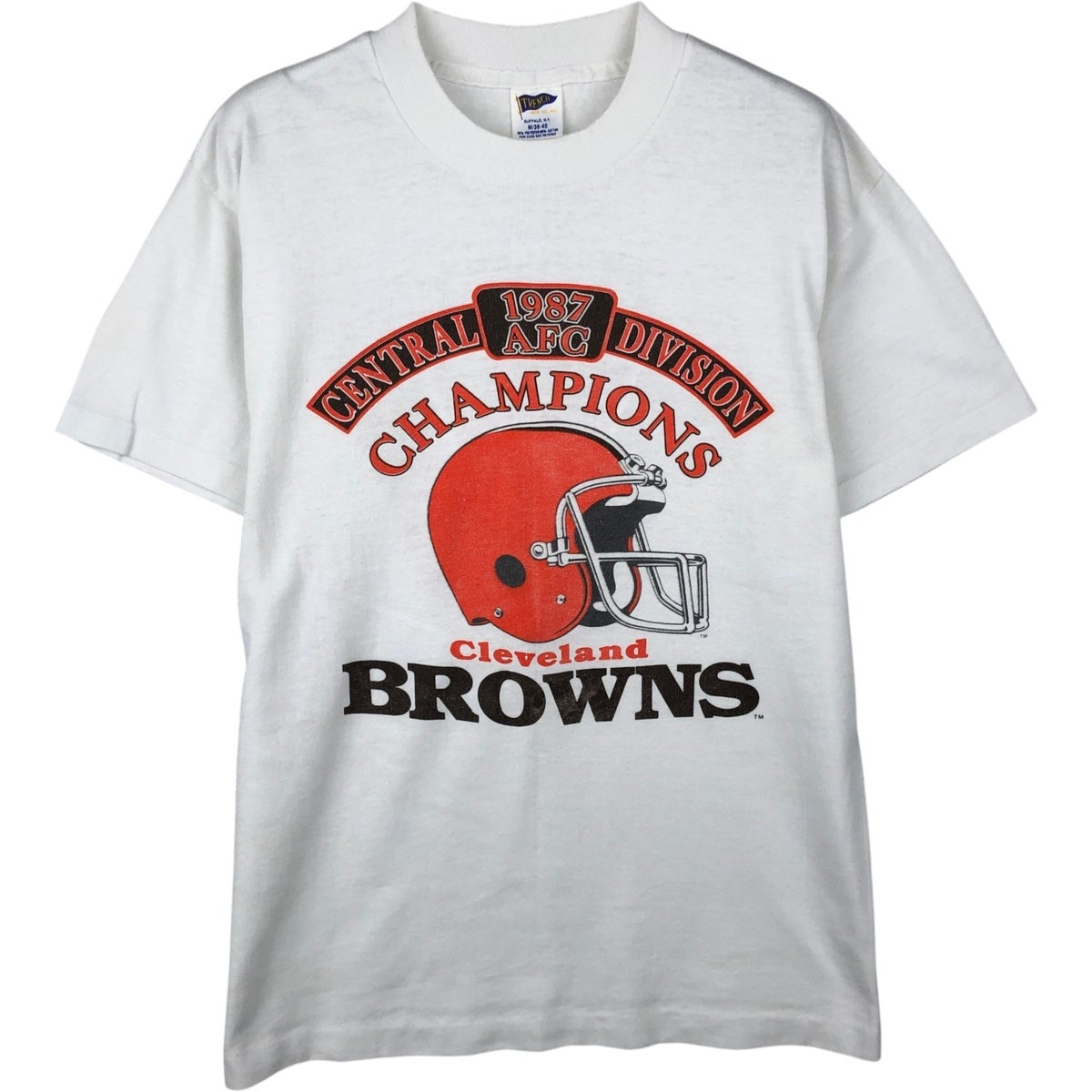古着 80年代 TRENCH NFL CLEVELAND BROWNS クリーブランドブラウンズ