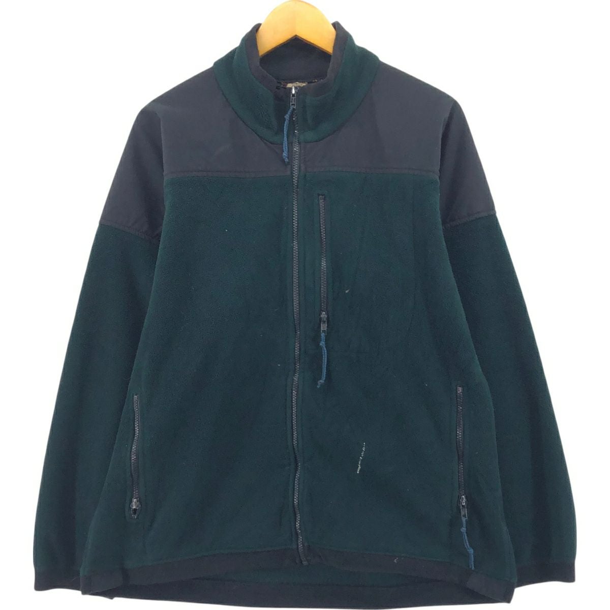 古着 80年代 アールイーアイ REI ハーフジップ フリースプルオーバー