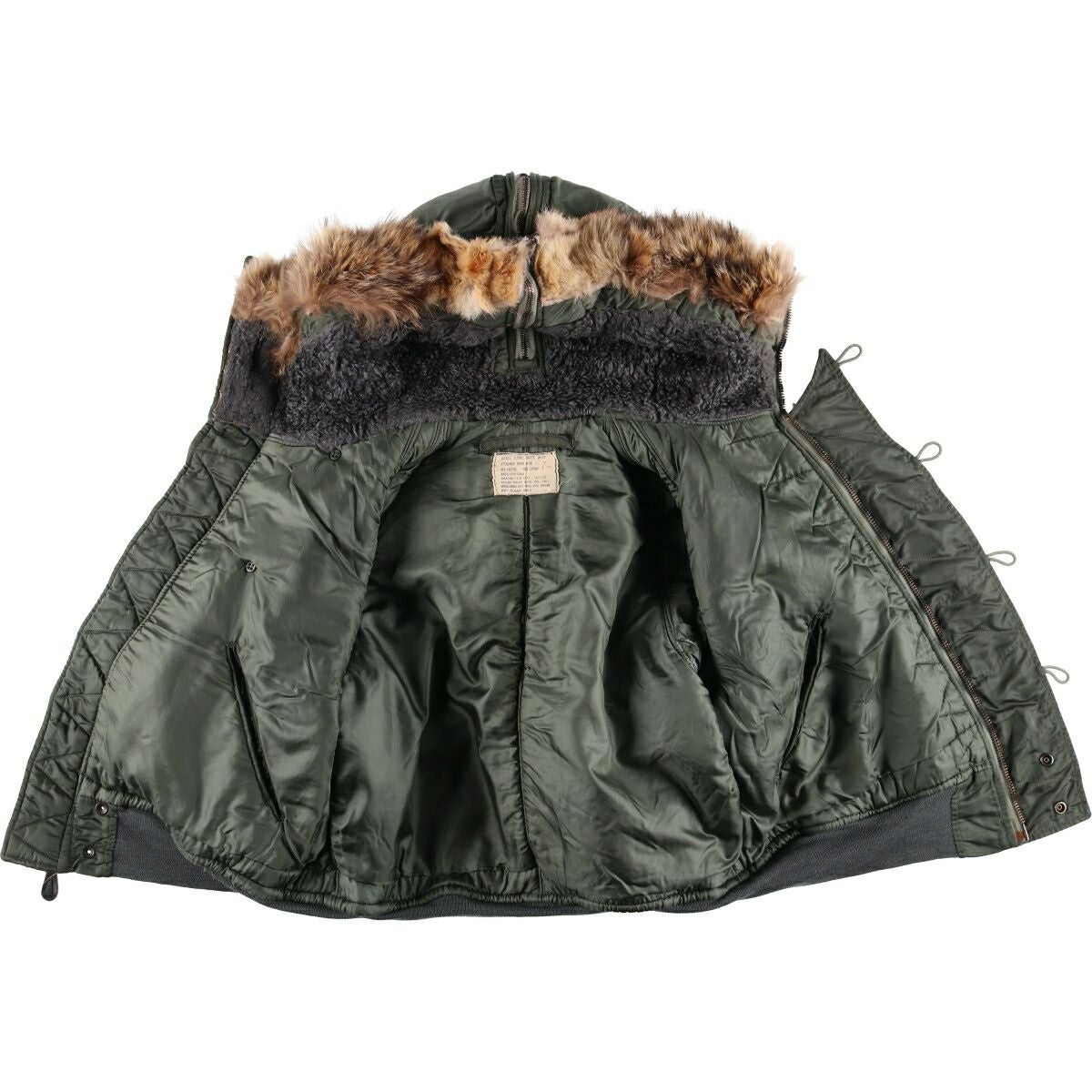 古着 70年代 米軍実品 N-2B ミリタリー フライトジャケット USA製