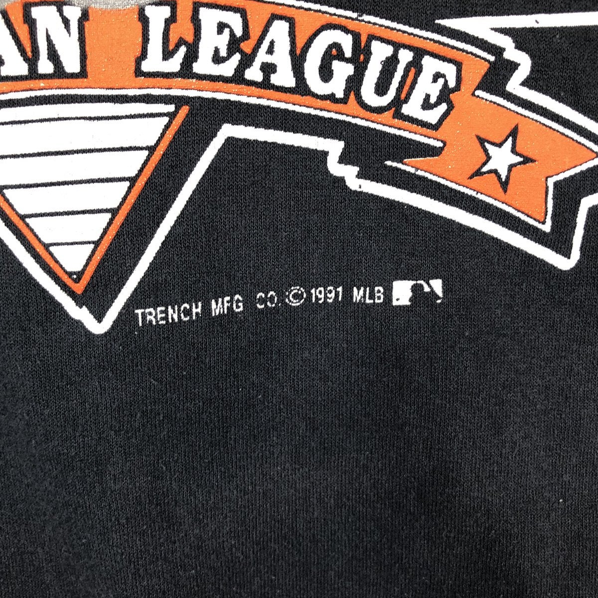 古着 90年代 TRENCH MLB BALTIMORE ORIOLES ボルチモアオリオールズ