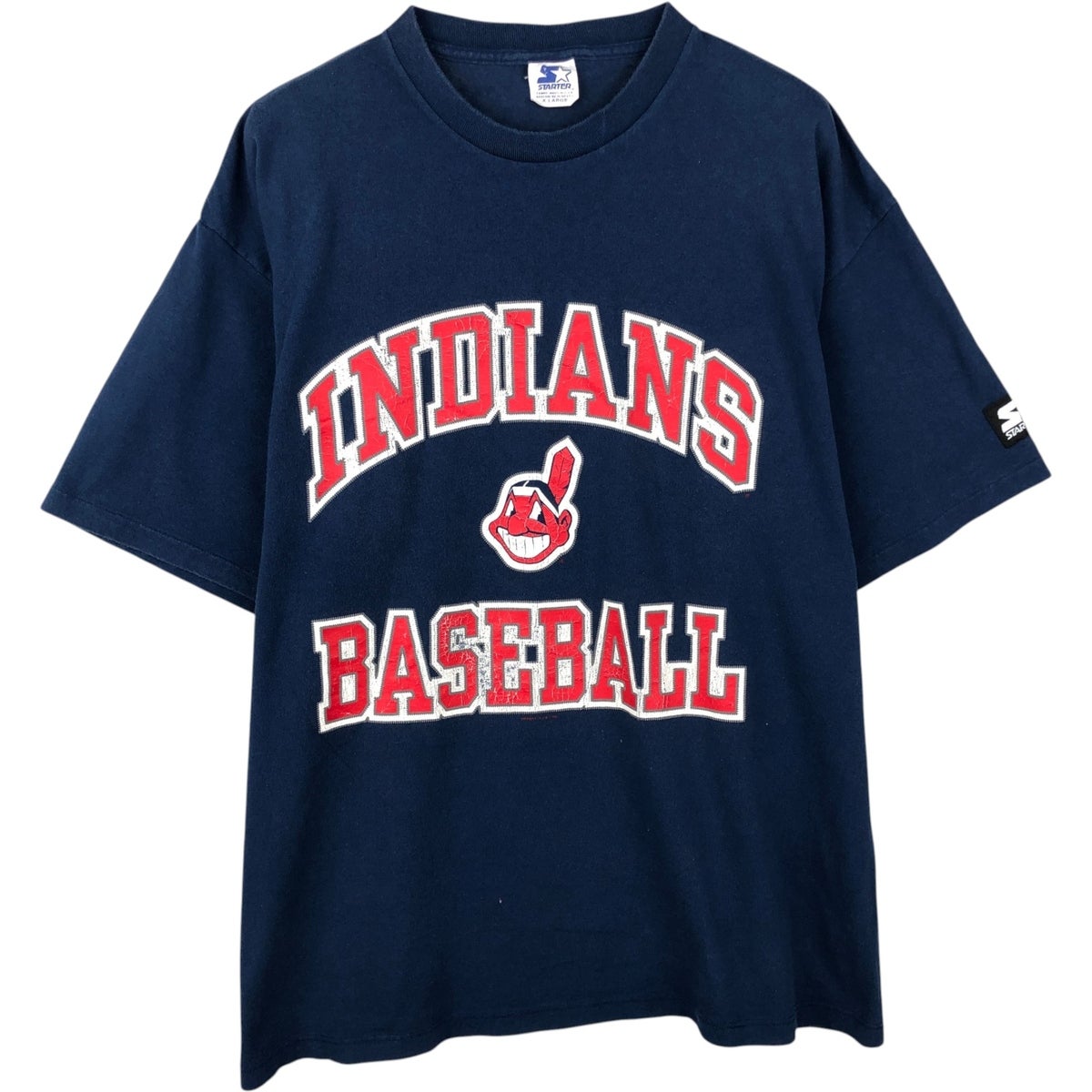 古着 90年代 スターター Starter MLB クリーブランドインディアンス