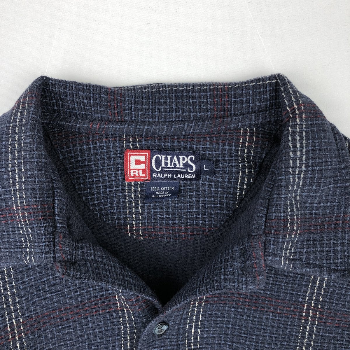 古着 ラルフローレン Ralph Lauren CHAPS チャップス 長袖 フランネル