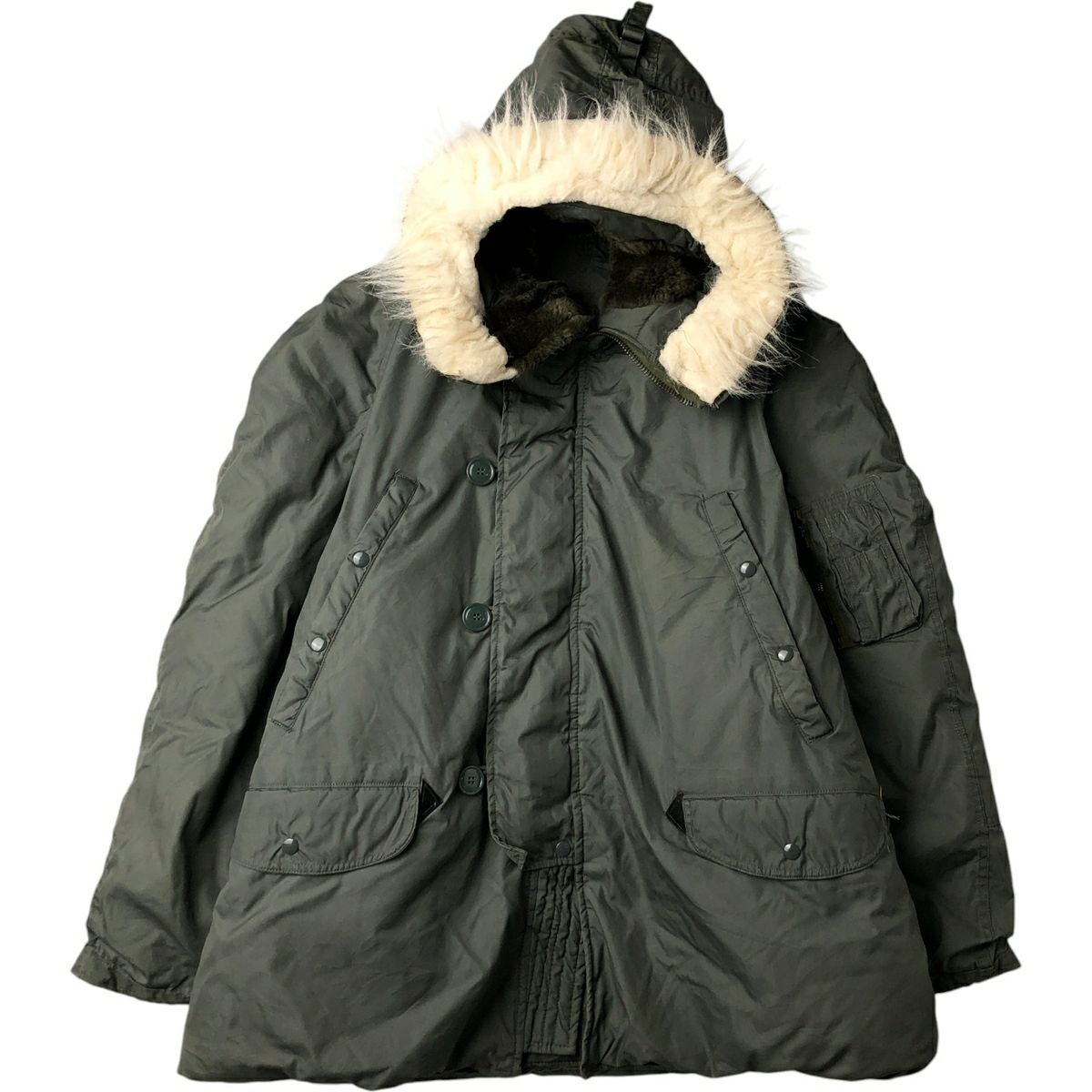 古着 米軍実品 CWU-36P ミリタリー フライトジャケット USA製 LARGE(42