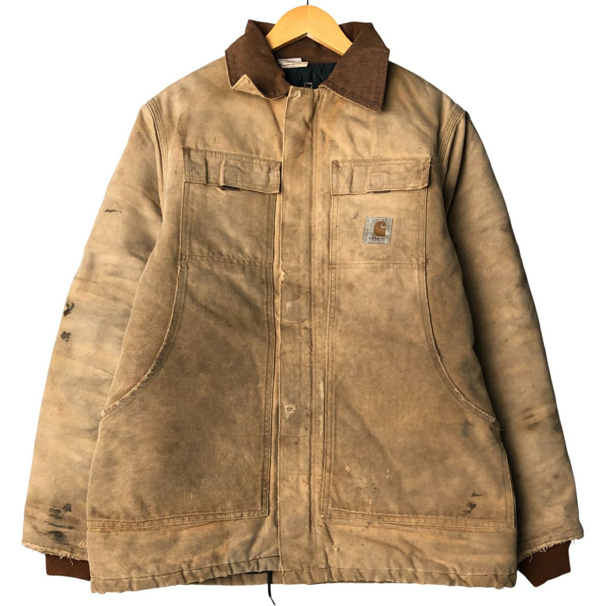古着 カーハート Carhartt 中綿入り トラディショナルコート ダック