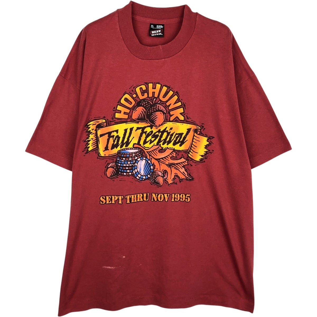 古着 90年代 フルーツオブザルーム FRUIT OF THE LOOM BEST プリントT