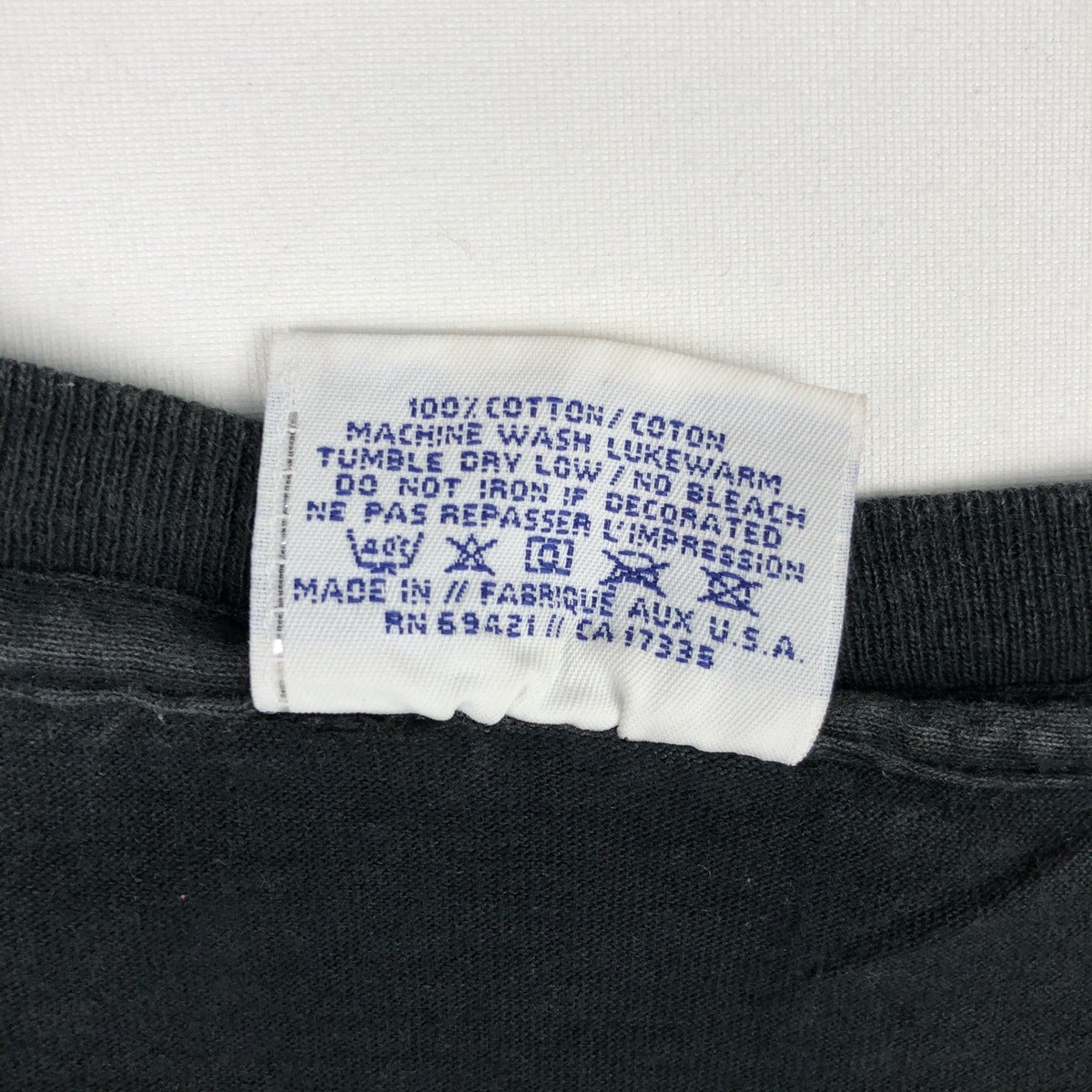 古着 90年代 リーボック Reebok デカロゴ ロゴプリントTシャツ USA製