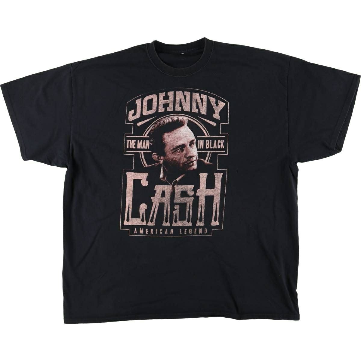 古着 00年代 ZION JOHNNY CASH ジョニーキャッシュ バンドTシャツ バン