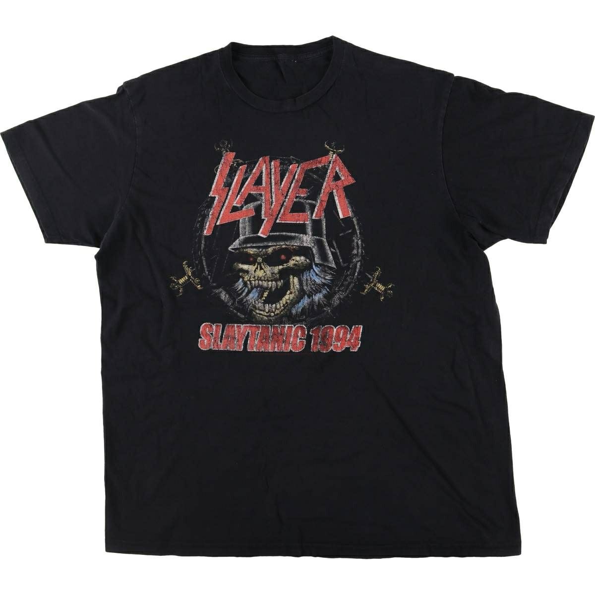 古着 SLAYER スレイヤー バンドTシャツ バンT メンズM相当 /eaa573184
