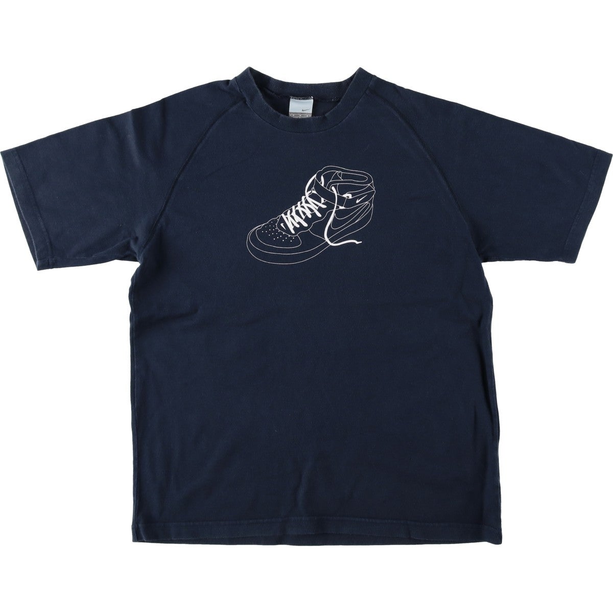 古着 00年代 ナイキ NIKE スポーツプリントTシャツ メンズM相当