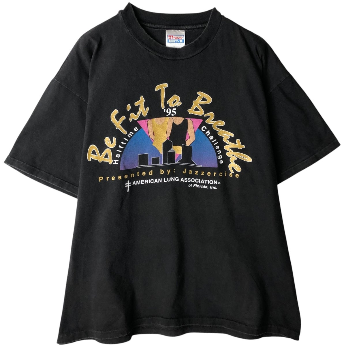 古着 90年代 ヘインズ Hanes BEEFY-T プリントTシャツ USA製 メンズXL