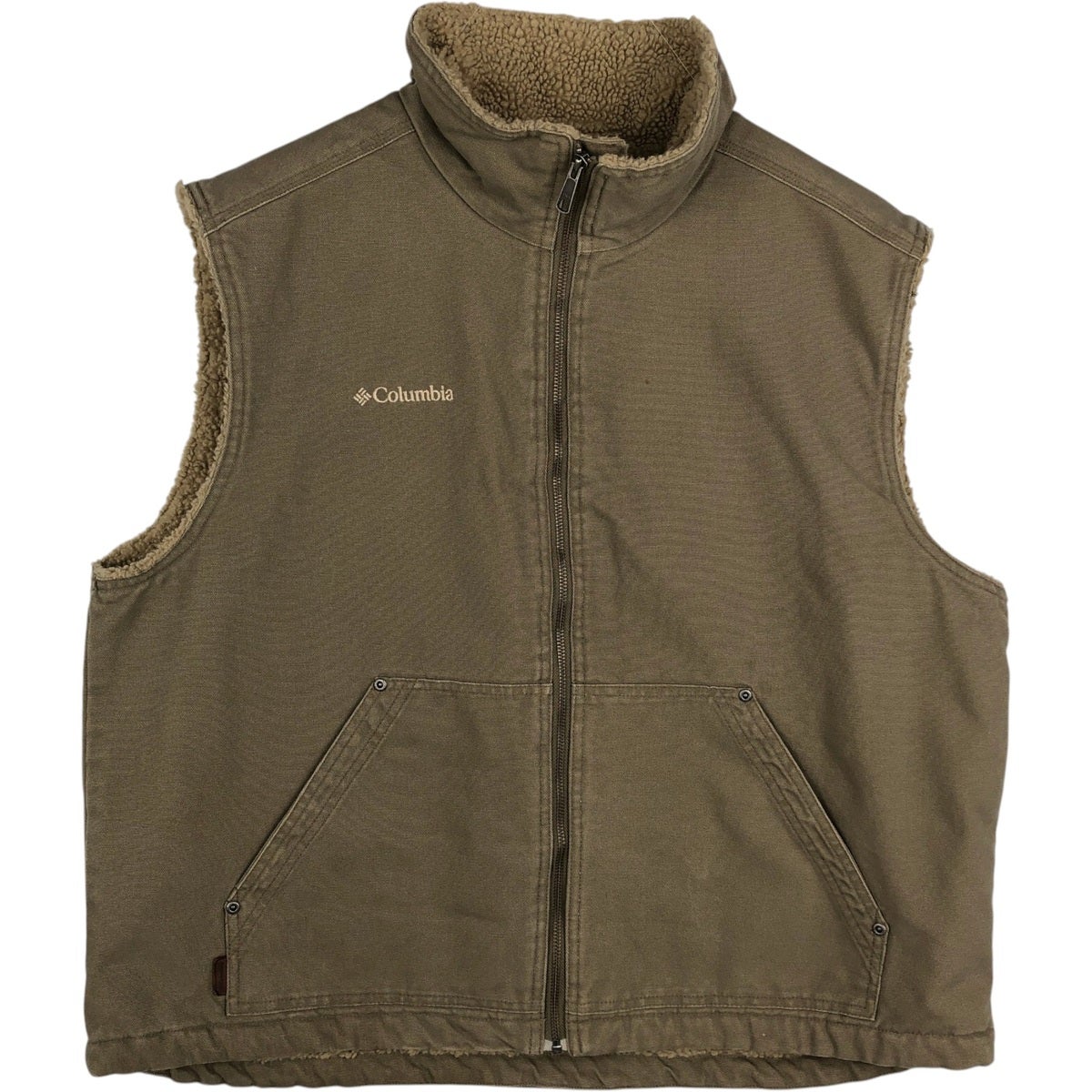 古着 00年代 コロンビア Columbia PACKABLE パッカブル Vネック