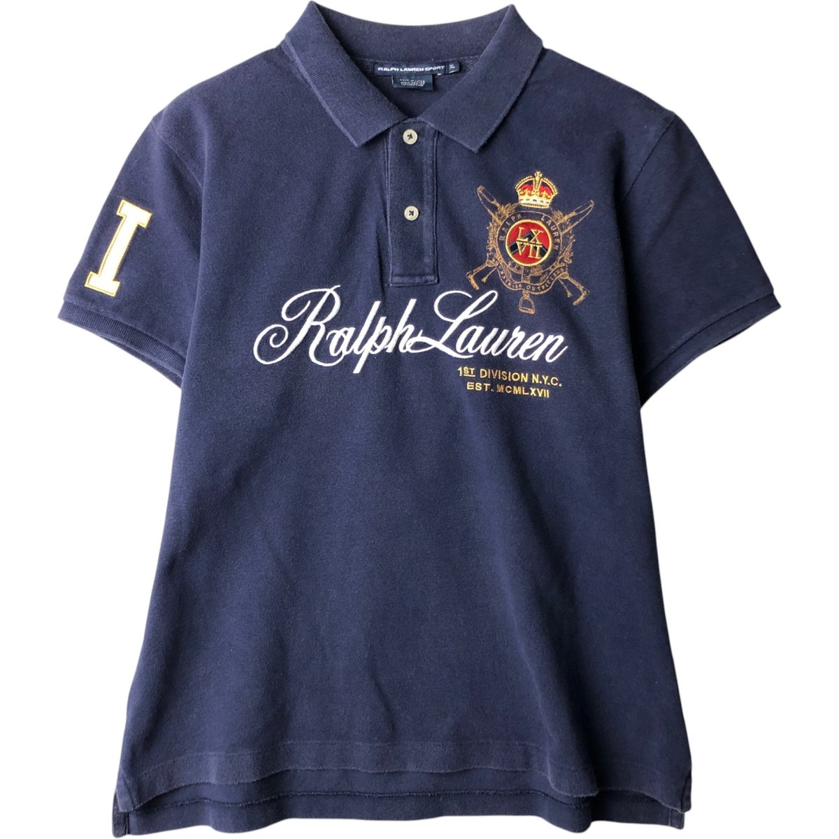 古着 ラルフローレン Ralph Lauren RALPH LAUREN SPORT 長袖 ポロシャツ レディースL相当/eaa633950 Ralph Lauren - 古着 ラルフローレン Ralph Lauren POLO RALPH LAUREN