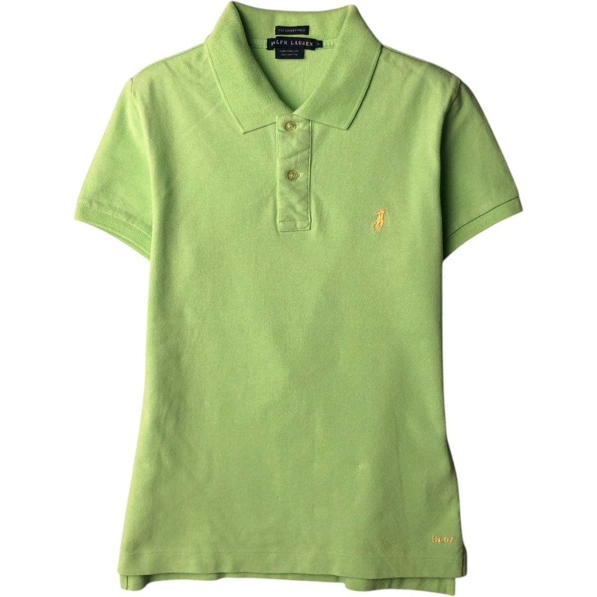 古着 ラルフローレン Ralph Lauren THE SKINNY POLO 長袖 ポロシャツ